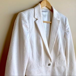 Tahari Ivory Blazer
